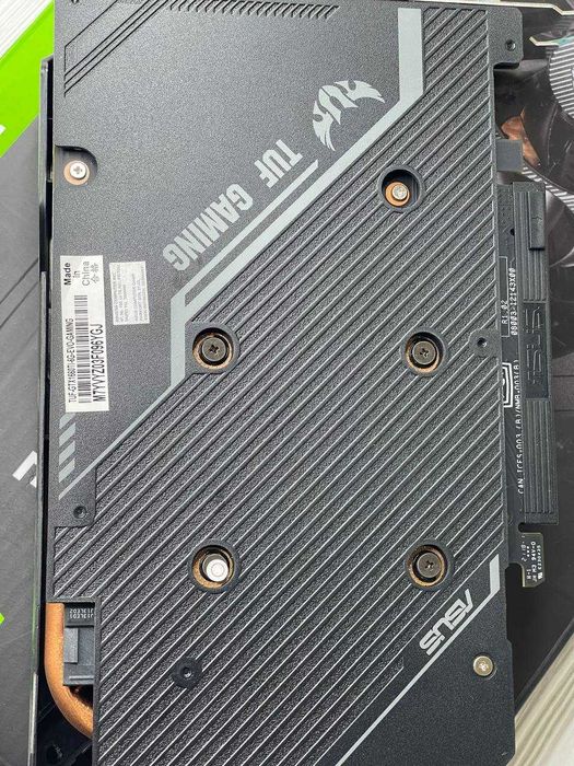 Відеокарта ASUS TUF Gaming GeForce® GTX 1660 Ti 6GB EVO Gaming GDDR6