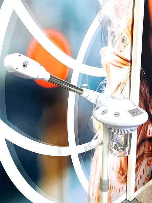 Vaporizador Facial de Ozônio Profissional para Cabelo, Barba ou Pele