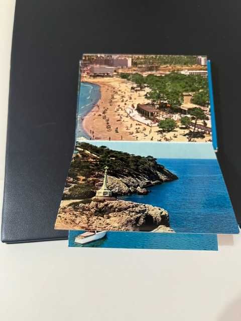Pequeno livro de postais turísticos desdobráveis Santa Ponsa