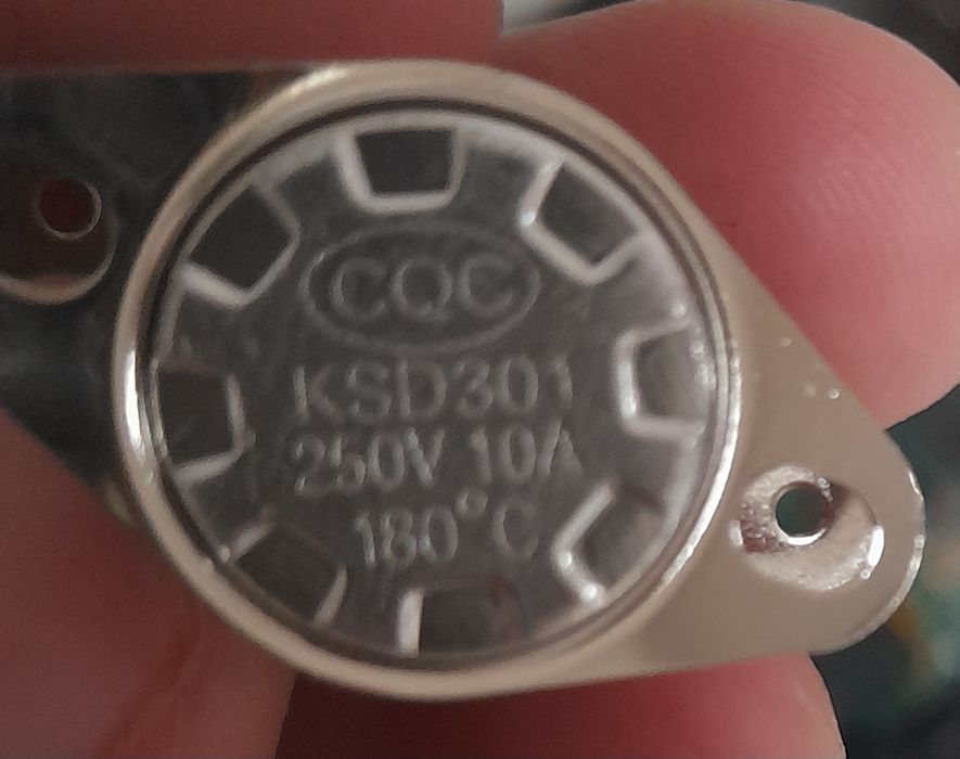 Condensadores 2.5uf e termostato