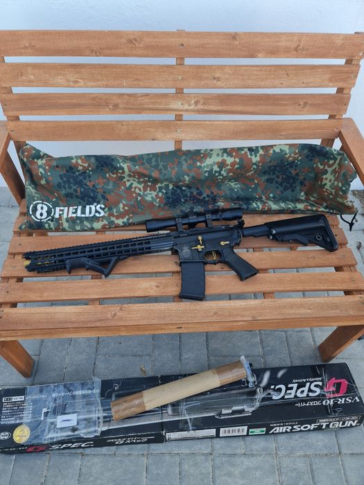 Conjunto airsoft Snipers, M4