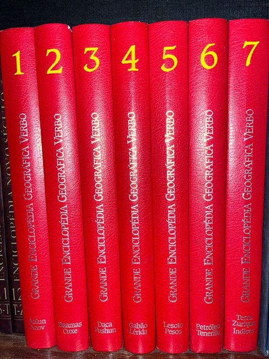 Verbo Great Geographical Encyclopedia (7 Volumes)