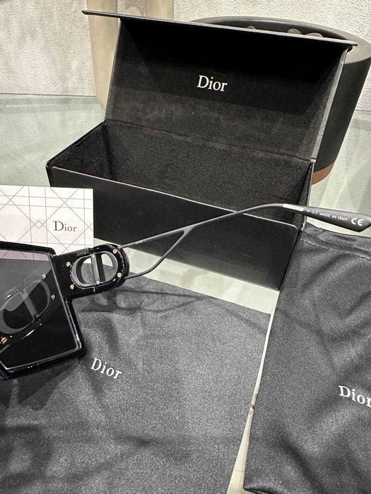 Окуляри Dior 30Montaigne SU Чорні Оригінал | Очки Диор женские новые