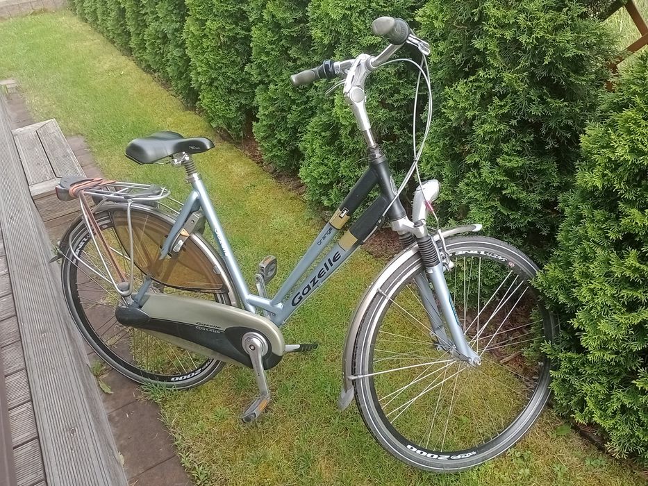 Rower holenderski Gazella gazele Orange aluminiowy holenderka