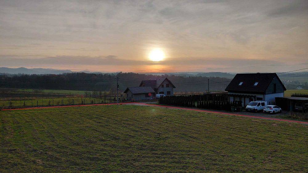 Działka budowlana z widokiem na góry, Międzyrzecze Górne