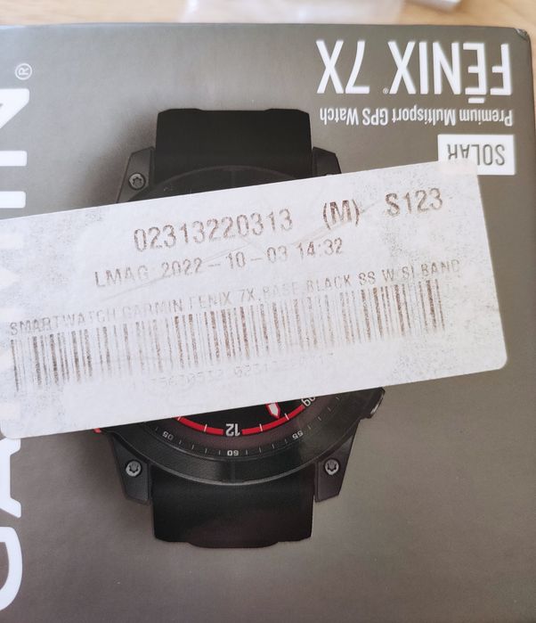 Garmin Fenix 7X Solar - niewiele używany