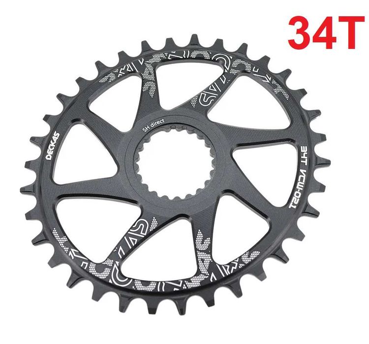 Zębatka ovalna direct mount DECKAS Shimano SLX XT XTR 30  32 34 36t