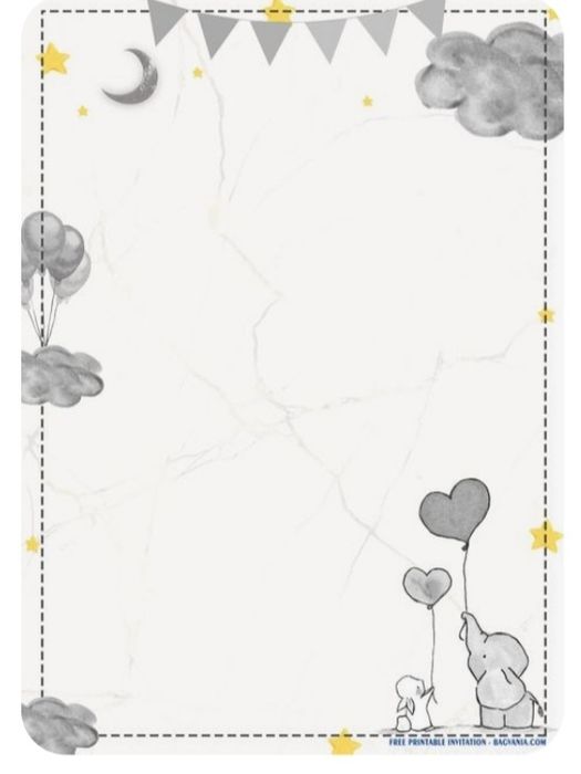 Podziękowanie dla gości Chrzest Święty