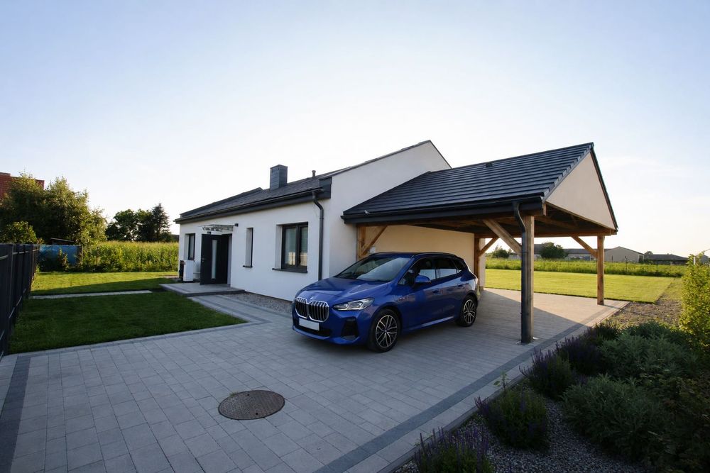 Dom z wiatą, 3 sypialniami i pompą ciepła | Gotowy do zamieszkania | Działka 1067 m² | Ojrzanowo