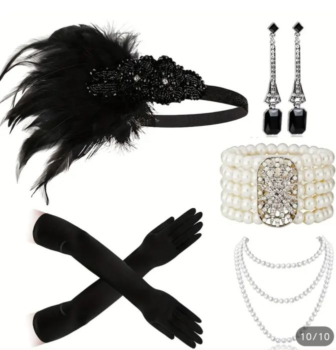 Набор аксессуаров в стиле Гэтсби