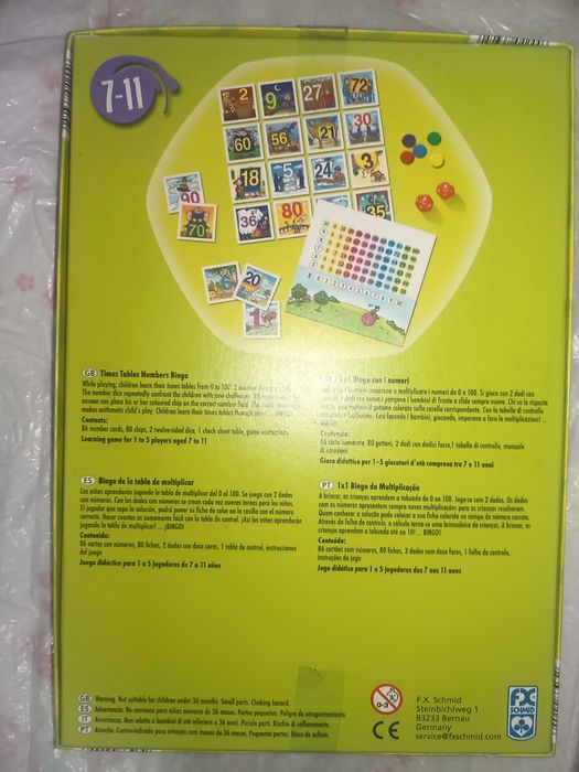 Jogos, livros e peluxes
