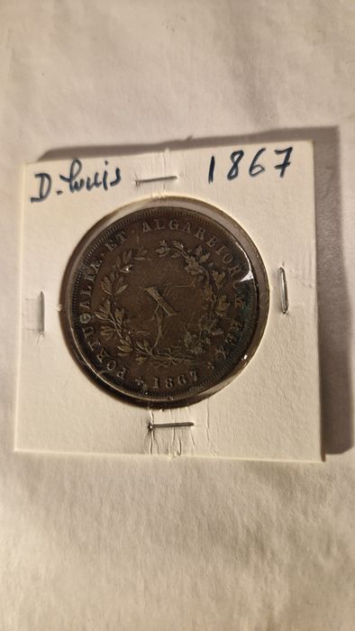 Várias moedas monarquia de D.Luis