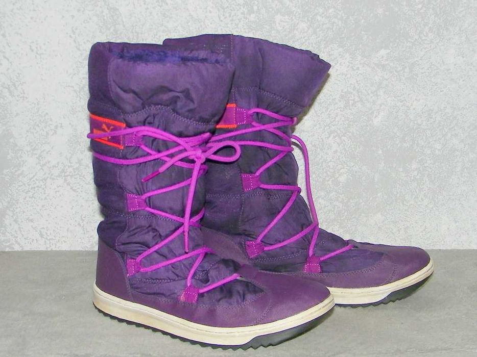 PUMA SNOW NYLON - Lekkie Śniegowce - rozm. 40,5 - JAK NÓWKI !!!