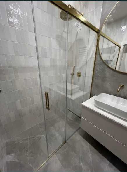 Drzwi prysznicowe RADAWAY IDEA GOLD DWJ 160 cm prawe NOWE
