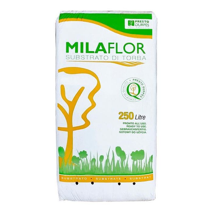 Substrat torfowy 250l torf odkwaszony MILAFLOR - oferta hurtowa