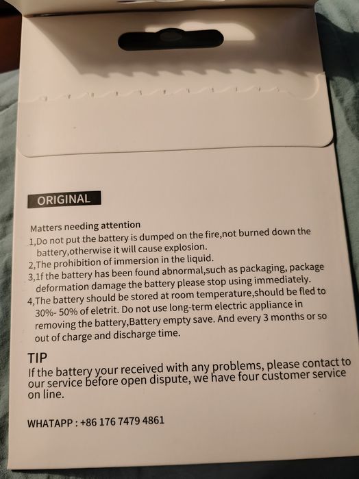 Bateria de Substituição para Ipad 5th, 7th... Gen entre outros