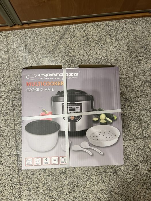 Multicooker cooking mate Esperanza 860W 5L 11 Funkcji  LCD TIM