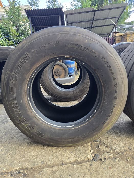 12mm Opona 445/45R19.5 DOUBLE COIN RR905 RR 905 Naczepowa MEGA