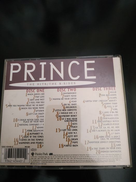 Prince-the hits & b-sides 3 cds
