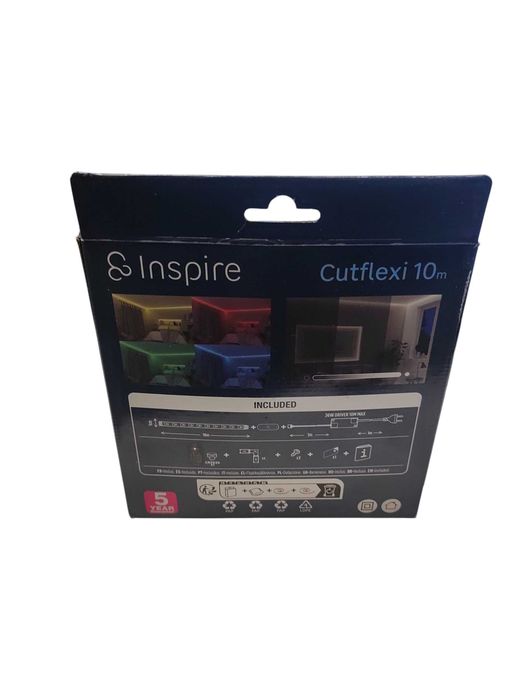 Jak Nowa Taśma Led Cutflexi Rgbw Inspire 10M RGB Pilot Pudełko 6200lm