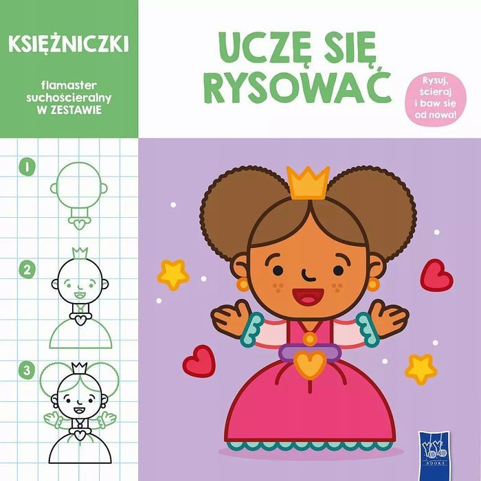 Uczę się rysować. Księżniczki. Yoyo