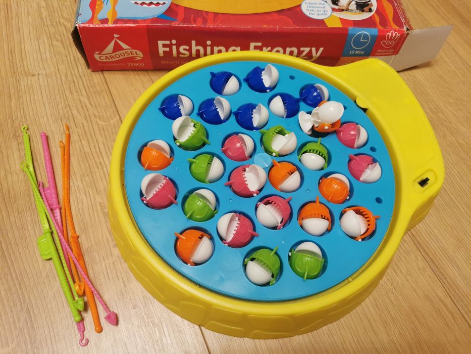 Gra zręcznościowa Łowienie rybek na wędkę