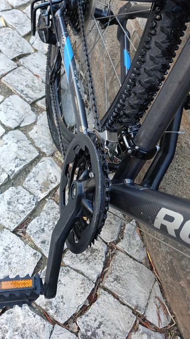 Bicicleta Cinza BTT Rockrider da Decathlon