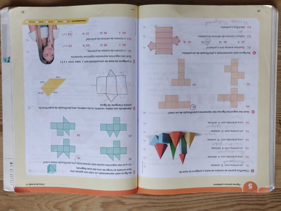 Caderno de Fichas Máximo Matemática 5ºano