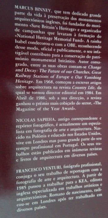 Livro Casas Nobres de Portugal, Impecável!