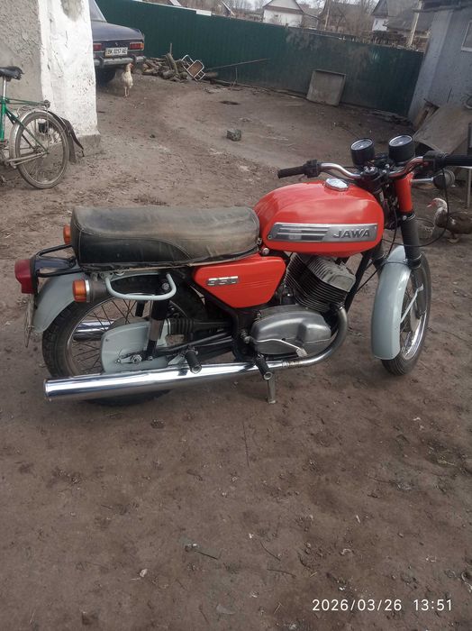 Продам мотоцикл ява 634