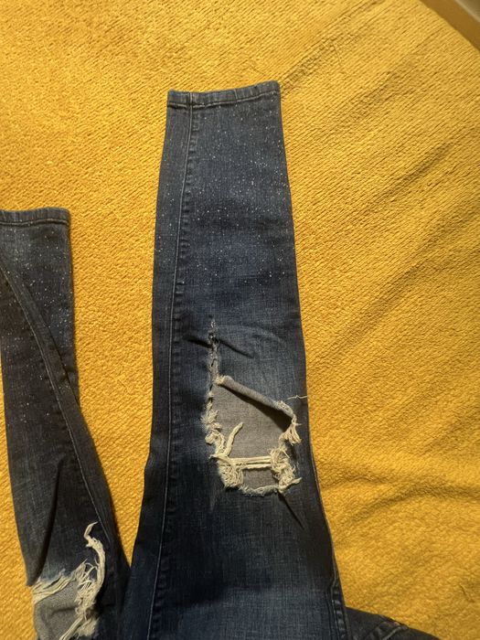 Джинсы женские тёмно-синие