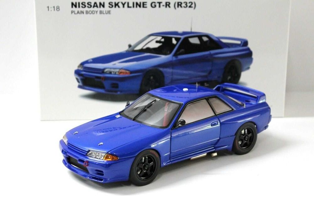 オートアート NISSAN SKYLINE GT-R (R32) Amazon | AUTOart 1/18 日産 スカイライン GT-R (R32) V-Spec II