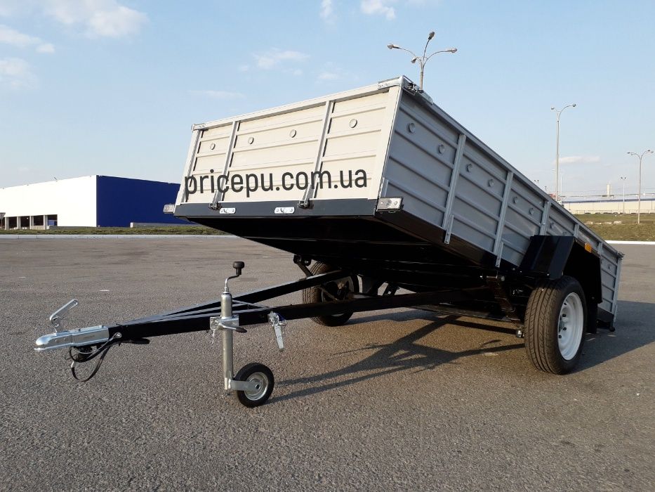 Двохосний Причіп в наявності Посилений Легковий причеп. Кремінь+КРД