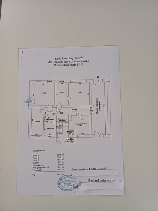 Mieszkanie 78,79m2 ul.Kartuska