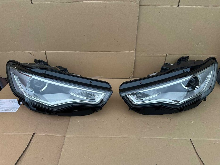 Audi A6 C7 4G0 11-15 Bi Xenon Lampa prawa przednia przód cała kpl eu