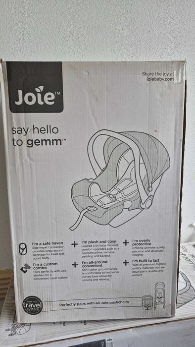 Trio Joie Chrome - carrinho, alcofa, ovo + base isofix