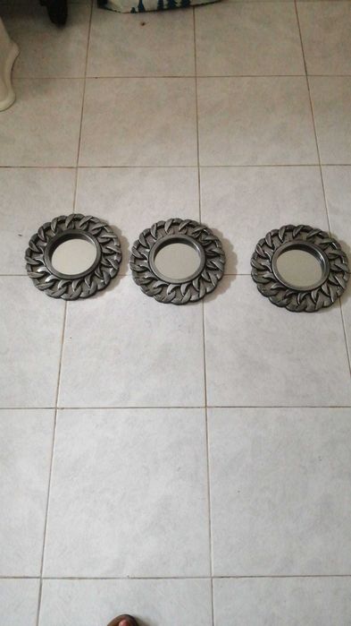 Espelhos prateados