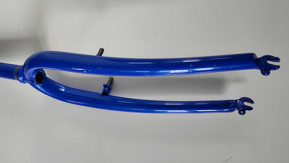 Sztywny widelec stalowy Spinner 26" 1 1/8 16,8 cm gwintowany retro MTB