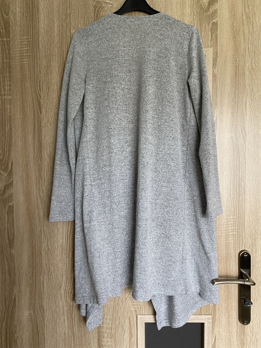 Szary cienki kardigan