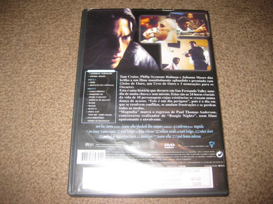 "Magnólia" com Tom Cruise numa Edição Especial com 2 DVDs