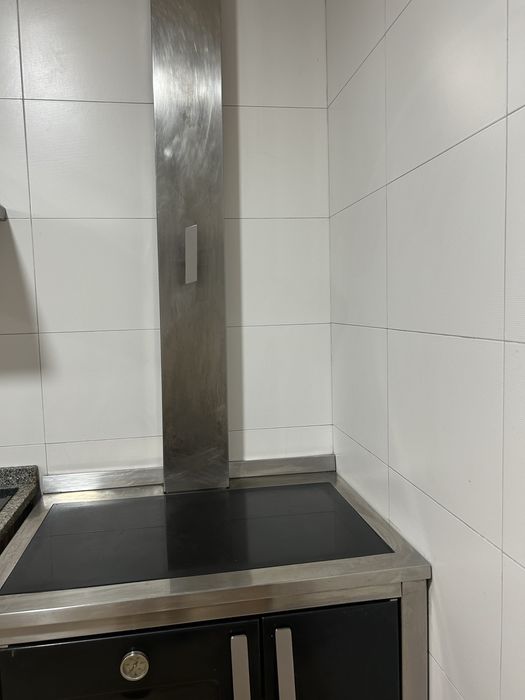 Fogao lenha com vidro