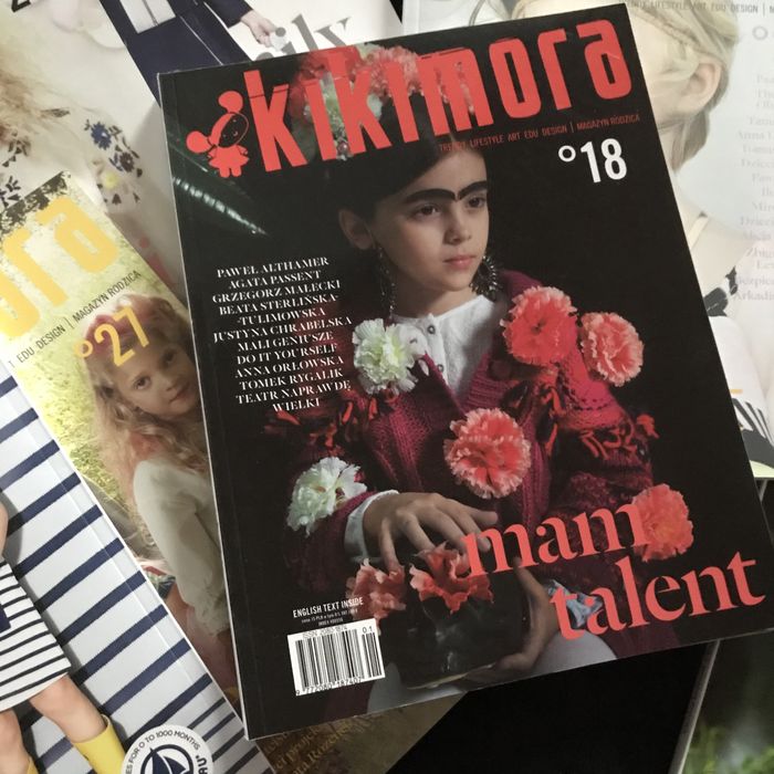 Kikimora -10szt magazynu parentingowego o modzie i trendach