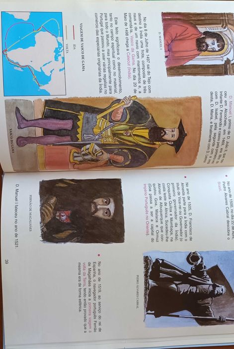 História cronológica do meu Portugal  - livro a