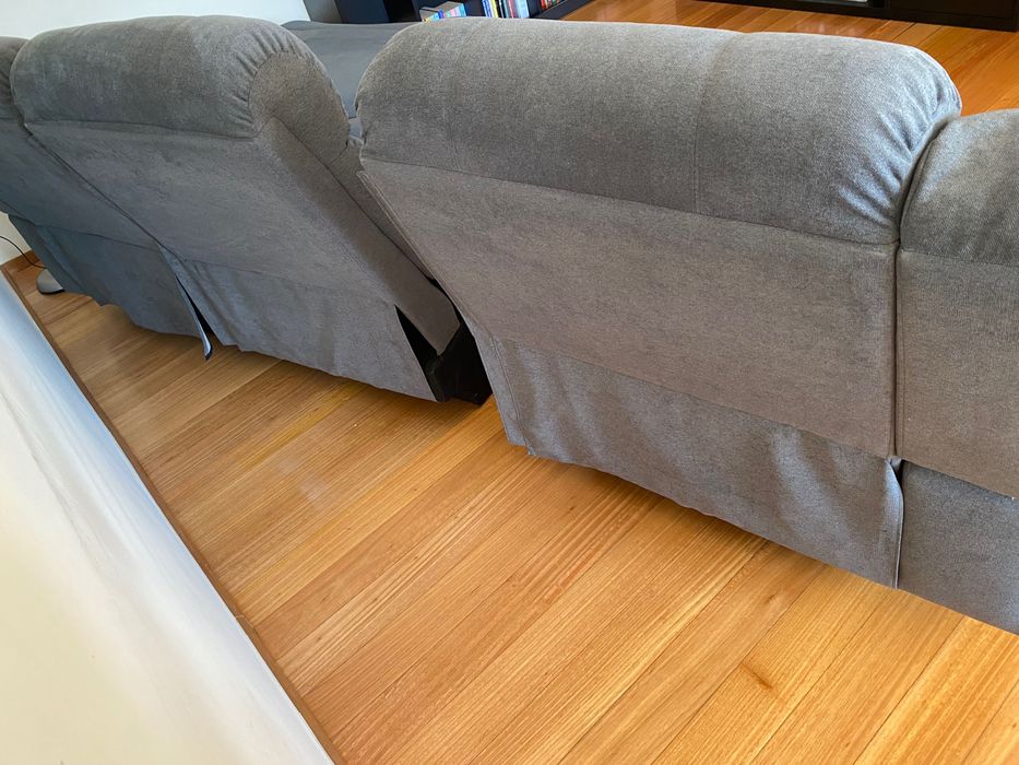 Sofá com chaise longue