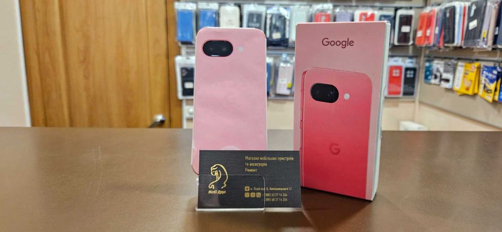 Google Pixel 9a 8/128Gb , 8/256Gb Obsidian/Iris !!!GLOBAL ФІЗИЧНА СІМ!!!