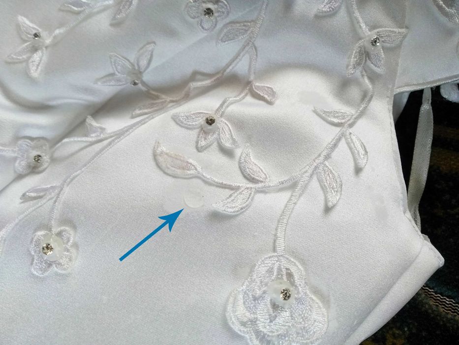 Свадебное платье, размер 46 (требует ремонта). Возм. обмен