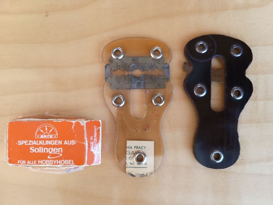 Temperówki 2 z żyletkami