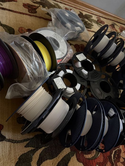 Zestaw 2x Drukarka 3D Bambu Lab A1 + Dużo Filamentów (PLA/PETG) + Akcesoria