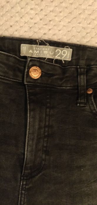 Spodnie jeansy Amisu New Yorker 29 proste straight