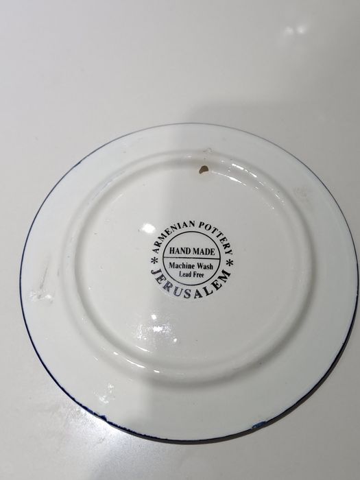 Prato decoração Jerusalém